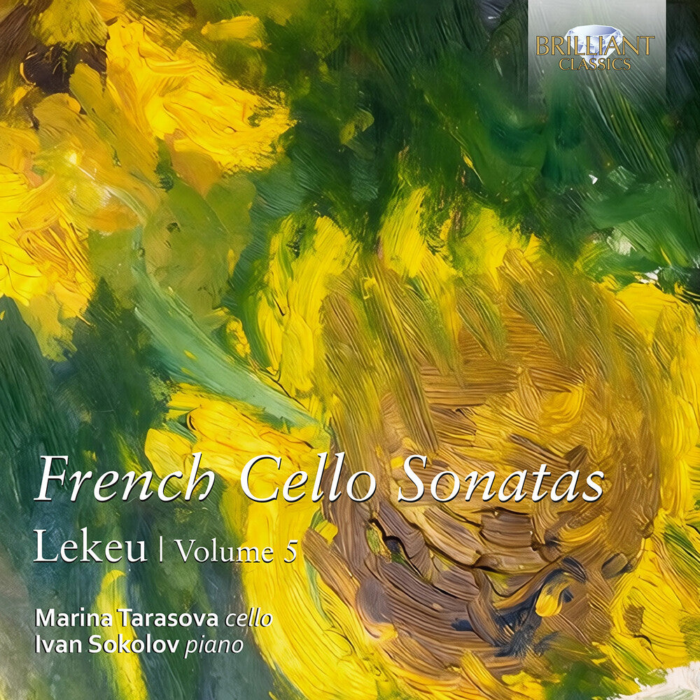 the album cover for Marina Tarasova - Lekeu: French Vc Sons Vol. 5