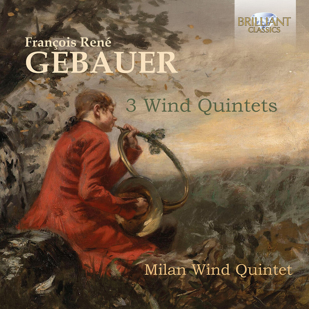 the album cover for Milan Wind Quintet - Gebauer: Three Wind Qnts