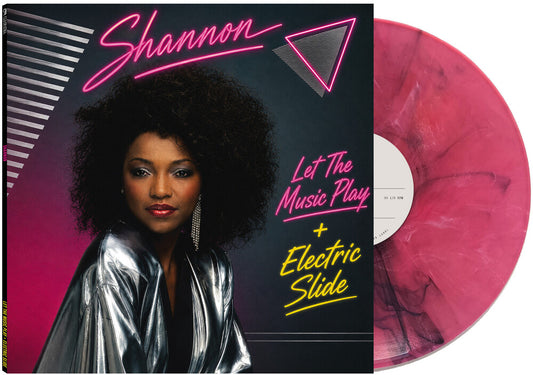 the album cover for Shannon - LET THE MUSIC PLAY - [Pink]