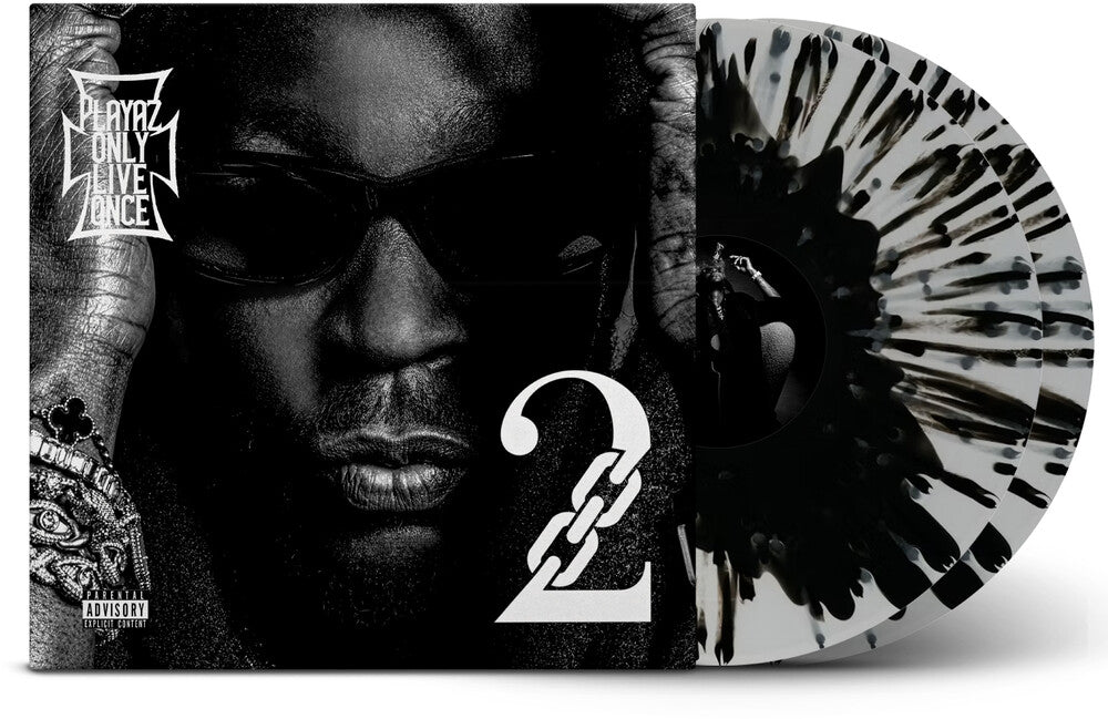 the album cover for 2 Chainz - Playaz Only Live Once [Indie Exclusive] (Blk) [Clear Vinyl] (Gate)