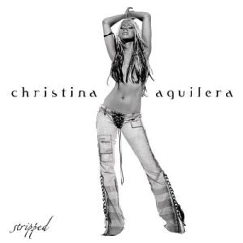 the album cover for Christina Aguilera - Stripped