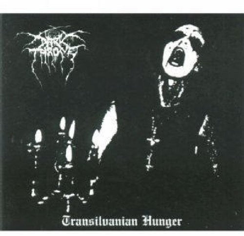 the album cover for Darkthrone - Transylvanian Hunger