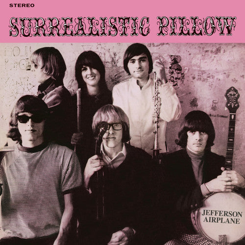 the album cover for Jefferson Airplane - Surrealistic Pillow: Remastered