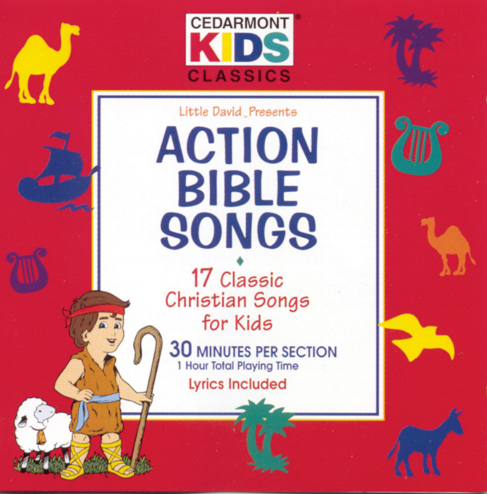 the album cover for Cedarmont Kids - Classics: Action Bible Songs
