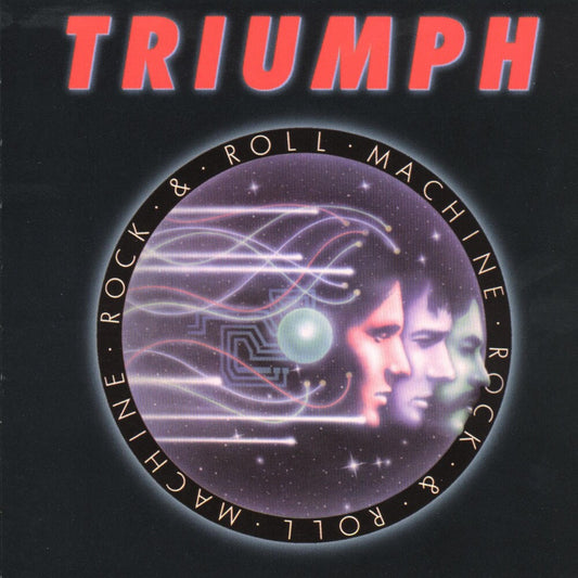 the album cover for Triumph - Rock N Roll Machine