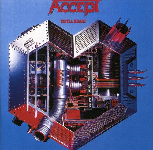 the album cover for Accept - Metal Heart [Import]