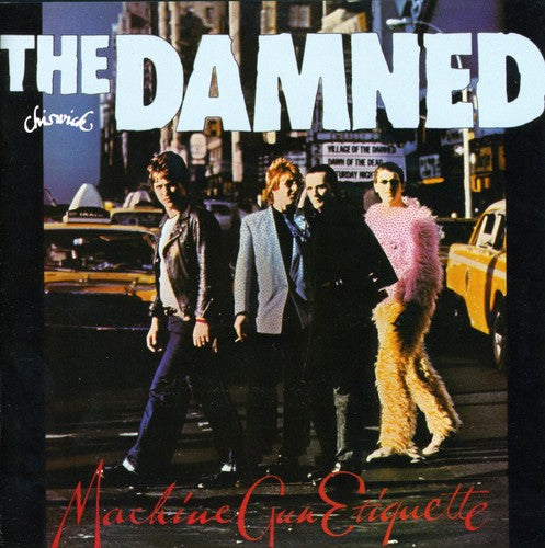 the album cover for The Damned - Machine Gun Etiquette-25th Anniversay Edition [Import]