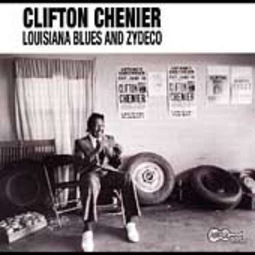 the album cover for Clifton Chenier - Louisiana Blues & Zydeco