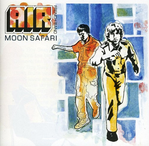 the album cover for Air - Moon Safari [Import]
