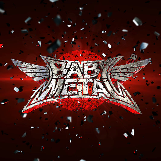Baby Metal -S/T ( Red/ Black Splatter)
