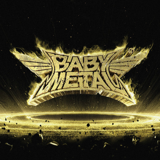 BabyMetal - Metal Resistance ( Gold & Black Splatter)