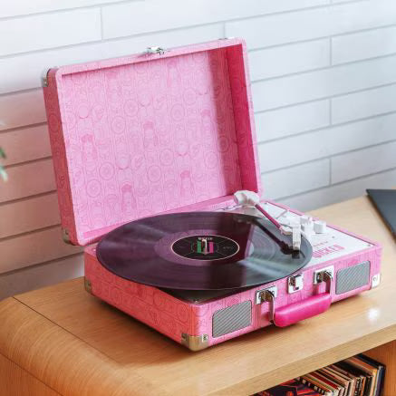 CROSLEY GLINDA PINK WICKED CRUISER PLUS TURNTABLE