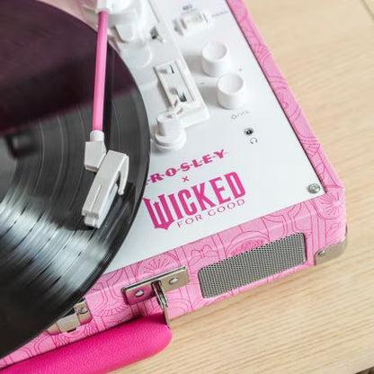 CROSLEY GLINDA PINK WICKED CRUISER PLUS TURNTABLE