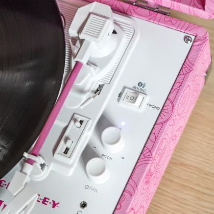 CROSLEY GLINDA PINK WICKED CRUISER PLUS TURNTABLE – The Vinyl CROSLEY GLINDA PINK WICKED CRUISER PLUS TURNTABLE – The Vinyl