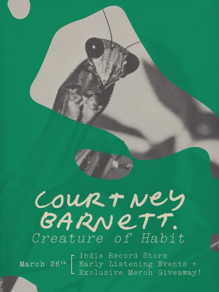 Courtney Barnett: CREATURE OF HABIT Listening Party