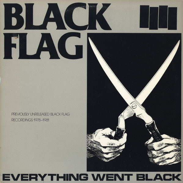 BLACK FLAG- EVERYTHING WENT BLACK