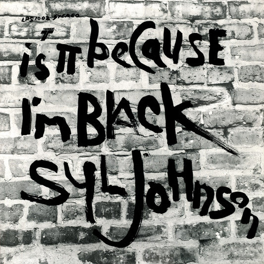 SYL JOHNSON-IS IT BECAUSE I'M BLACK