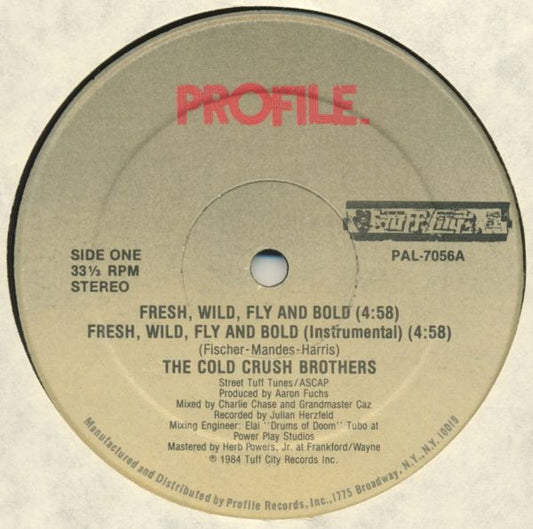 COLD CRUSH BROTHERS-FRESH WILD