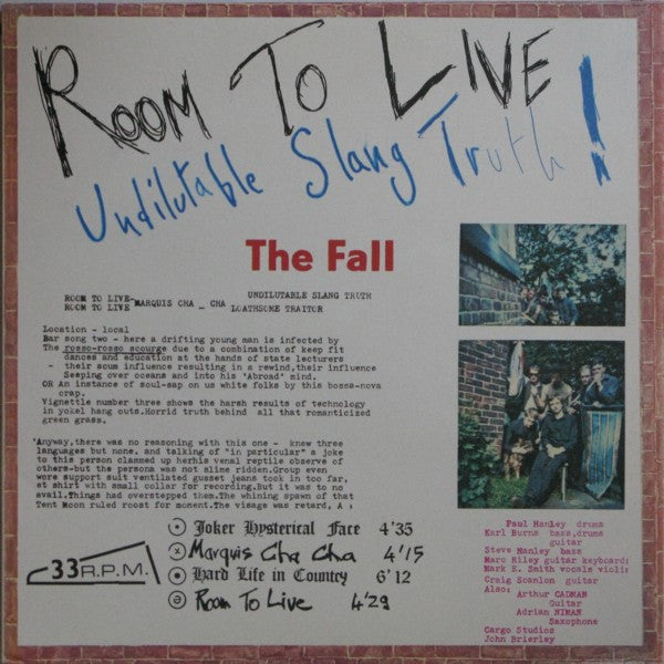 THE FALL-ROOM TO LIVE