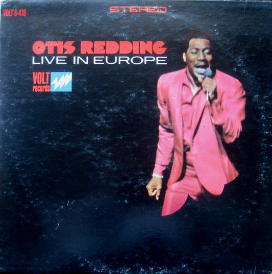 OTIS REDDING - LIVE IN EUROPE