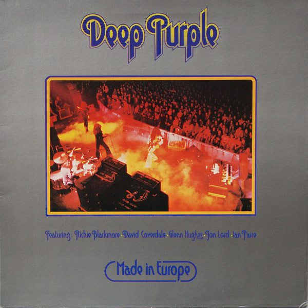 DEEP PURPLE- MADE IN EUROPE