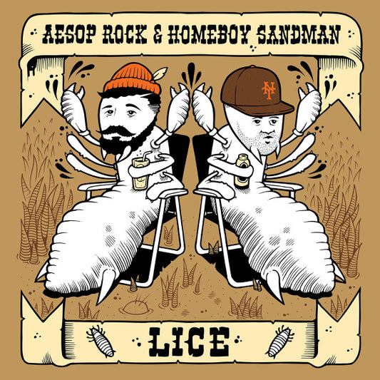 AESOP ROCK & HOMEBOY SANDMAN - LICE EP
