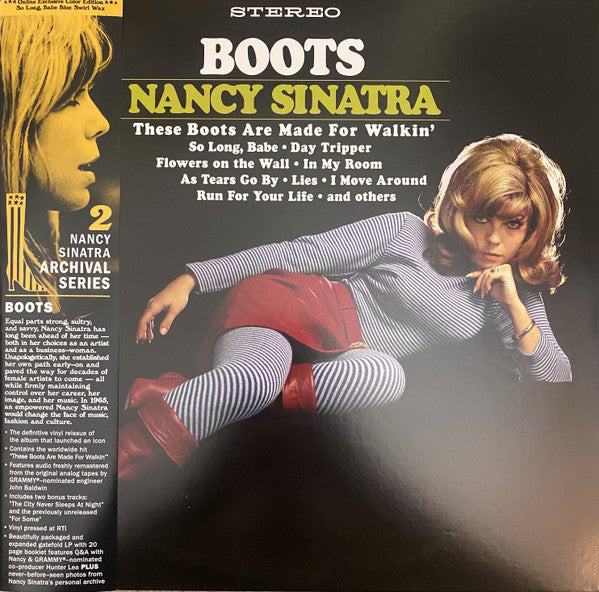 Nancy Sinatra - Boots (Blue Swirl Wax)