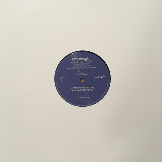 AMY DOUGLAS- NEVER SAW IT COMING 12"