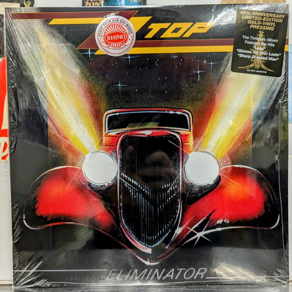 ZZ TOP - Eliminator (40th Gold Vinyl)