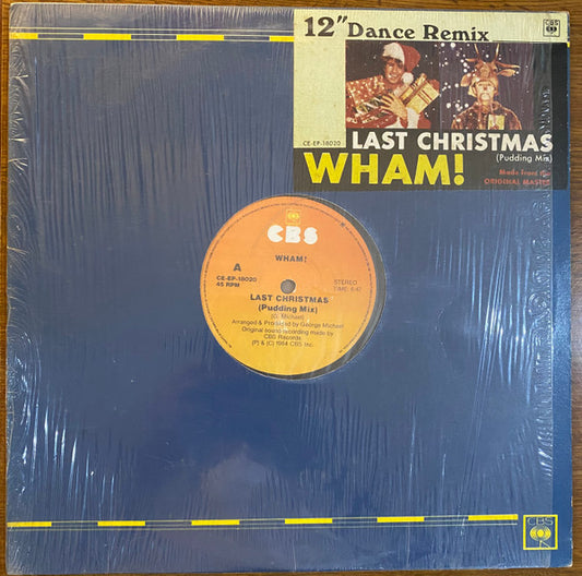 WHAM- LAST CHRISTMAS 12"