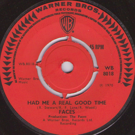 FACES - HAD ME A REAL GOOD TIME