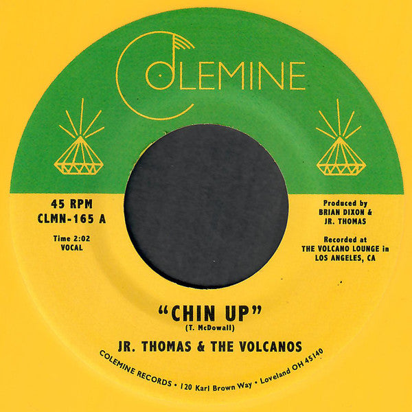 JR. THOMAS & VOLCANOS-CHIN UP 7"