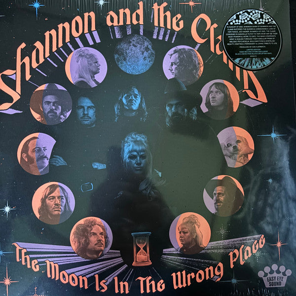 SHANNON & THE CLAMS- THE MOON IS IN THE WRONG PLACE (BLACK)