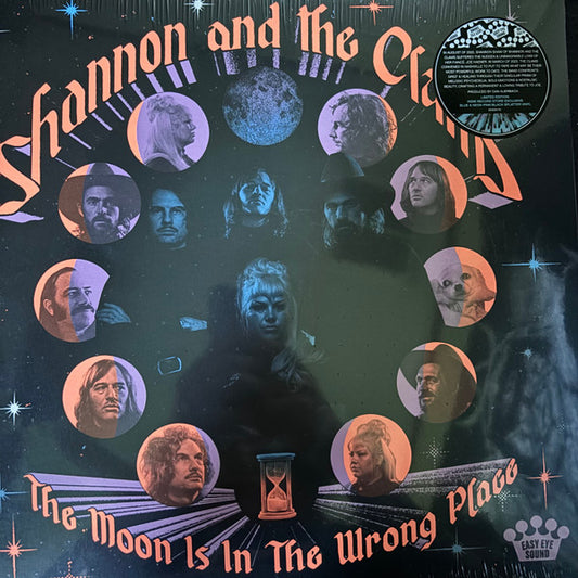 SHANNON & THE CLAMS- THE MOON IS IN THE WRONG PLACE (BLACK)