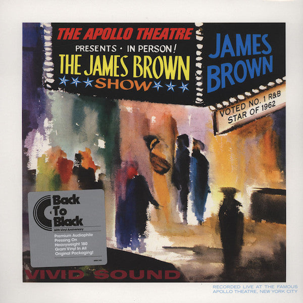 JAMES BROWN-LIVE AT THE APOLLO