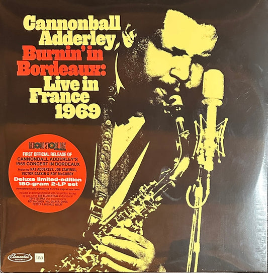 CANNONBALL ADDERLEY- BURNIN' IN BORDEAUX