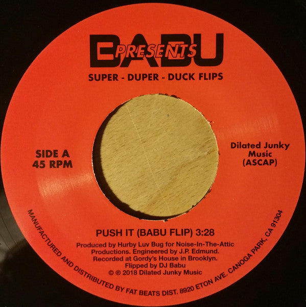 DJ BABU-SUPER DUPER DUCK 7"