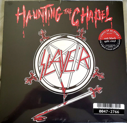 SLAYER- HAUNTING THE CHAPEL (RED/BLACK)