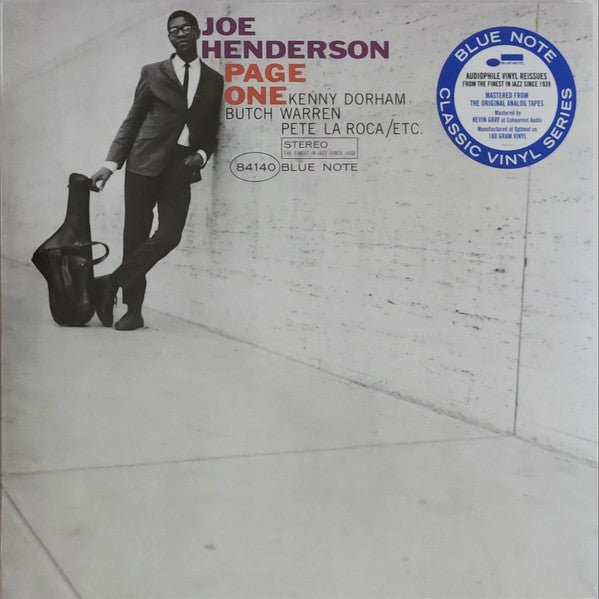 JOE HENDERSON- PAGE ONE