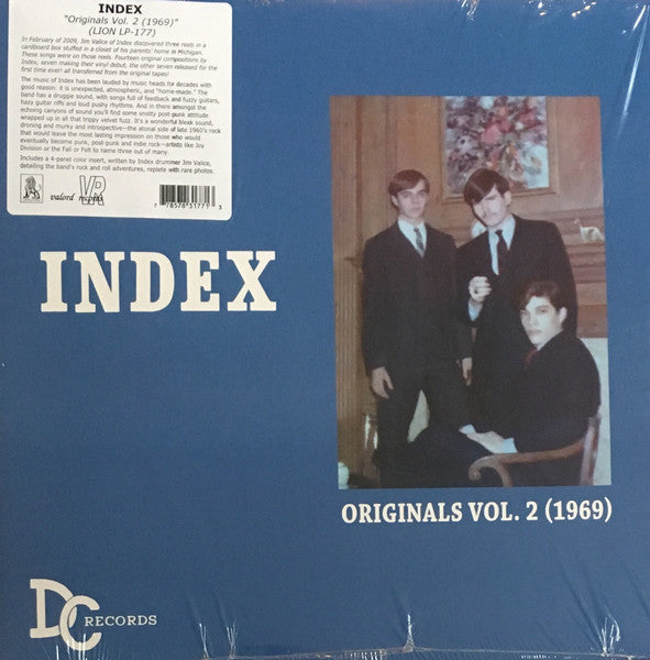 INDEX- ORIGINALS VOL.2