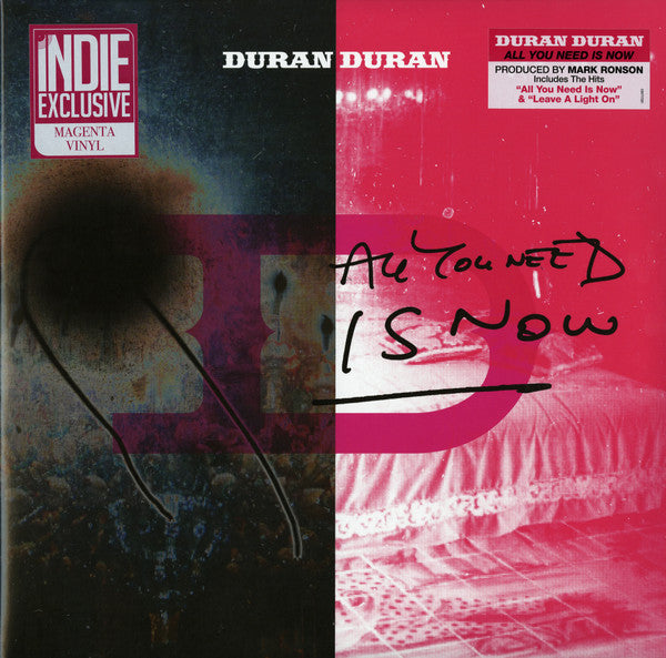 DURAN DURAN - ALL YOU NEED IS NOW (INDIE)