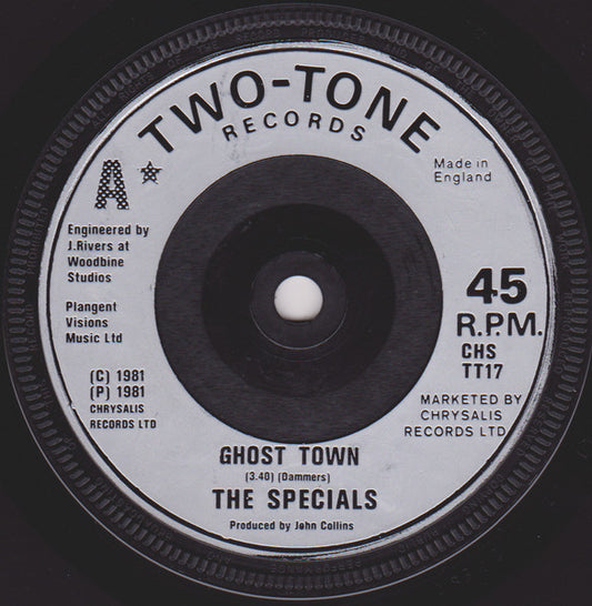 SPECIALS- GHOST TOWN 12" SINGLE