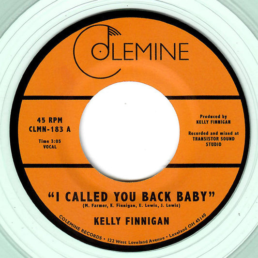 KELLY FINNIGAN-I CALLED YOU BACK 7" COKE BOTTLE