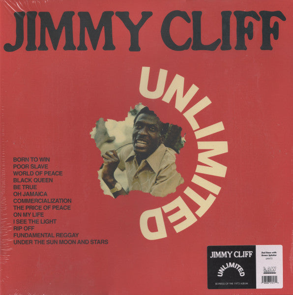 JIMMY CLIFF - UNLIMITED ( RED/GREEN SPLATTER)
