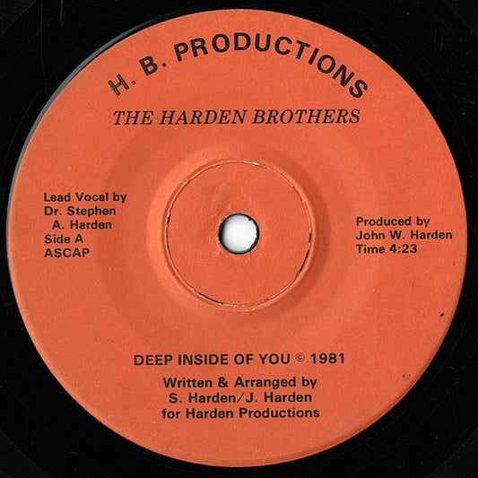 GLORIA ANN TAYLOR- DEEP INSIDE YOU 7"