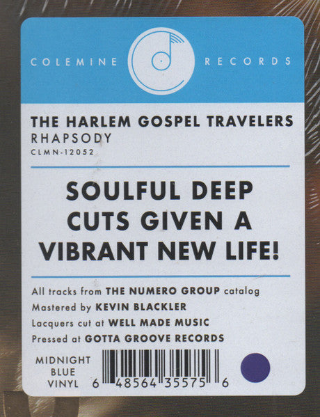 THE HARLEM GOSPEL TRAVELERS- RHAPSODY (BLUE)