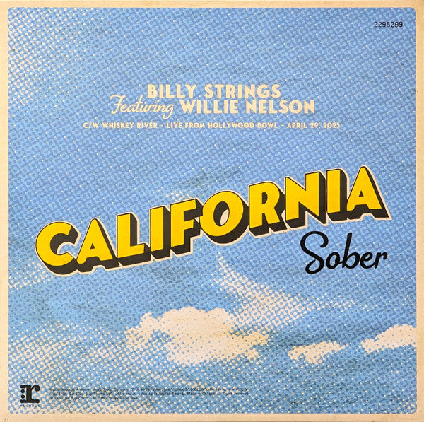 BILLY STRINGS - CALIFORNIA SOBER