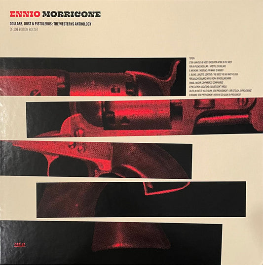 ENNIO MORRICONE- DOLLARS DUST & PISTOLEROS; THE WESTERNS ANTHOLOGY (BOX SET)