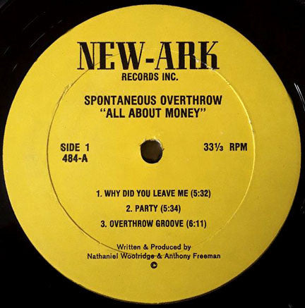 SPONTANEOUS OVERTHROW-ALL ABOUT MONEY