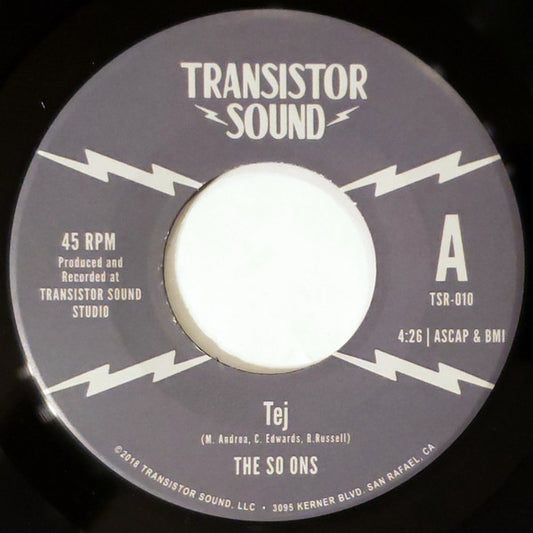 THE SO ONS-TEJ 7"
